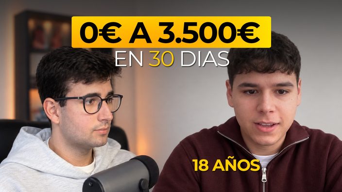 Germán: de 0 € a 3.500 € en 30 días, con 18 años