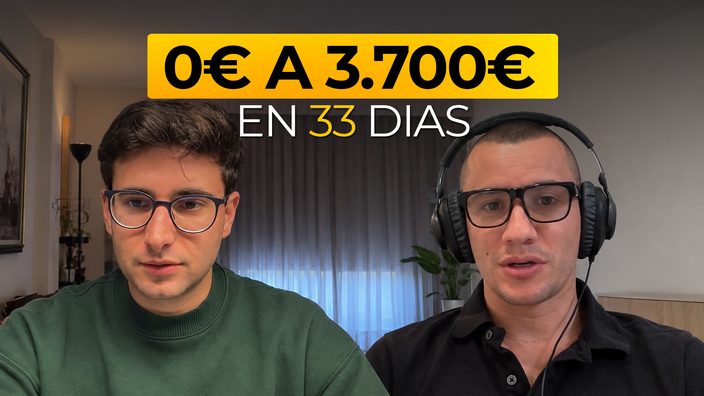 Sebas: de 0 € a 3.700 € en 33 días