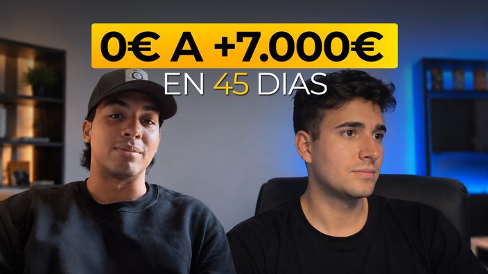 Sergio: de 0 € a más de 7.000 € en 45 días