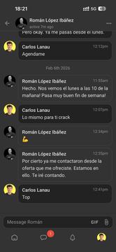 Captura de venta real de un closer