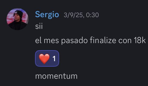 Captura de venta real de un closer