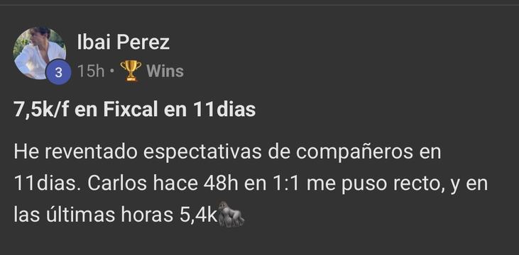 Captura de venta real de un closer