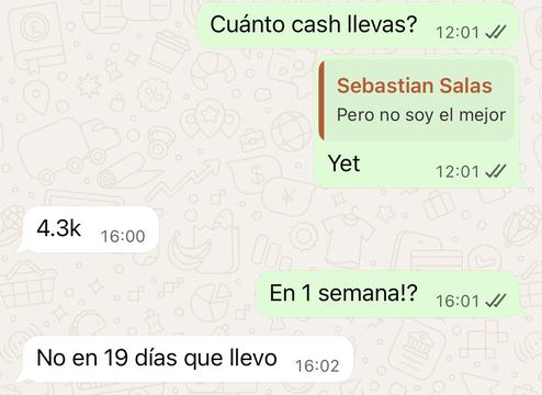 Captura de venta real de un closer